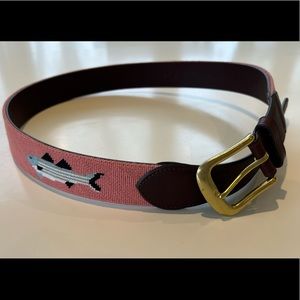 Harding Lane New needlepoint belt. Size 32